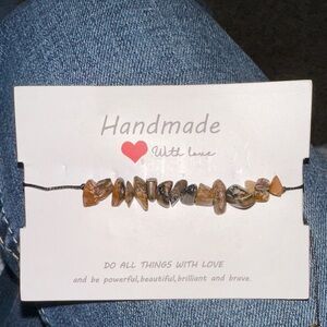 Handmade Tiger Eye Stone Bracelet